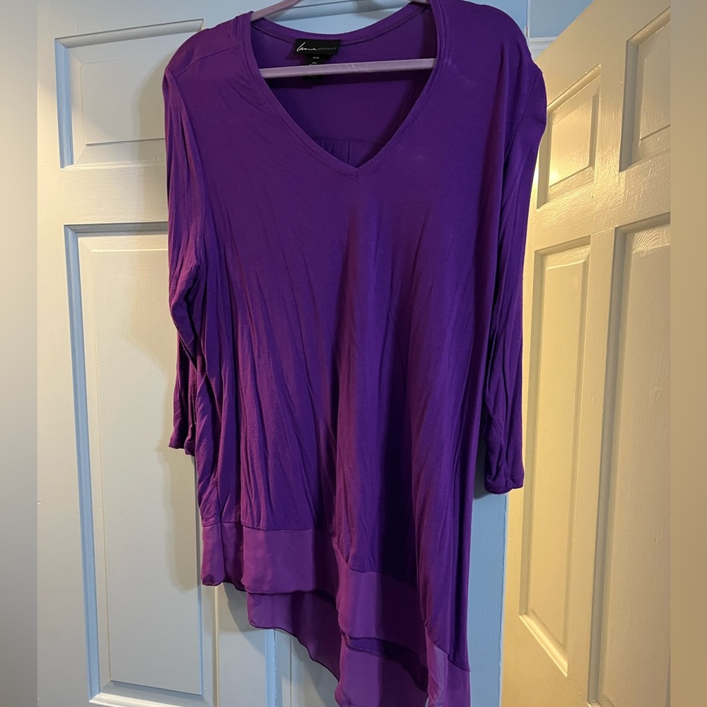 Lane Bryant asymmetric tunic